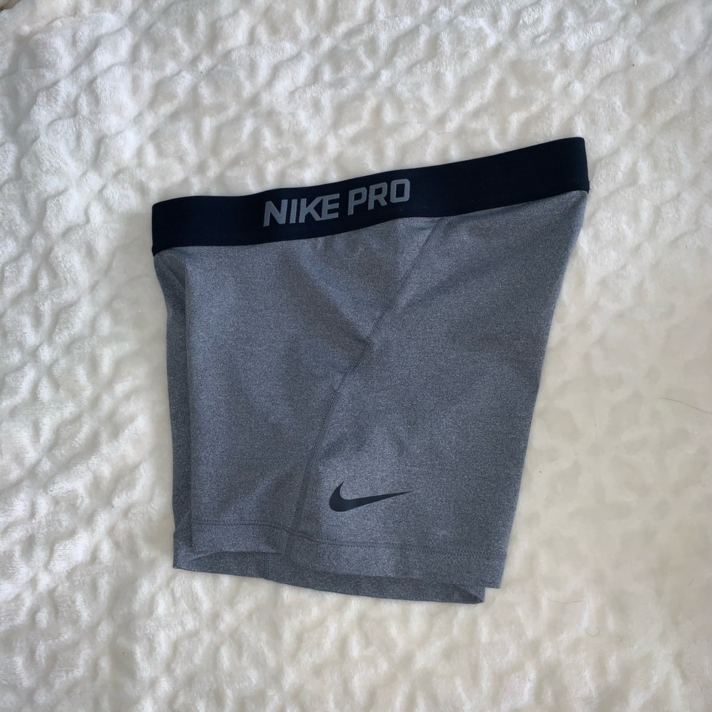 Gray Nike Pros